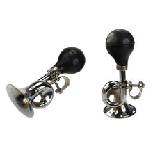 将图片加载到图库查看器,Bicycle Air Horn Safety Bell Ring Handlebar Bicycle Accessories Mountain Road Bike Cycling Loud Bells Alloy Trumpet Honking Bike Horn For Adults Classic Bugle Horn Metal Squeeze Horn For Golf Cart Fits All Bicycle Handle Bar Loud Sounds
