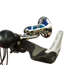 将图片加载到图库查看器,Bicycle Air Horn Safety Bell Ring Handlebar Bicycle Accessories Mountain Road Bike Cycling Loud Bells Alloy Trumpet Honking Bike Horn For Adults Classic Bugle Horn Metal Squeeze Horn For Golf Cart Fits All Bicycle Handle Bar Loud Sounds