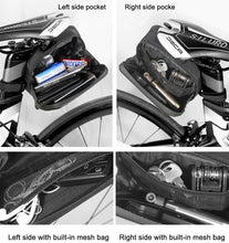 将图片加载到图库查看器,Bicycle Bag Rainproof Road Bike Bag 1.2L Large Capactity Cycling Seat Post Rear Bag For Bicycle Accessories Bike Bag Bicycle Under Seat Pouch Cycling Wedge Pack For Mountain Road Cycling Accessories Storage