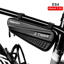 将图片加载到图库查看器,Bicycle Bag Rainproof Road Bike Bag 1.2L Large Capactity Cycling Seat Post Rear Bag For Bicycle Accessories Bike Bag Bicycle Under Seat Pouch Cycling Wedge Pack For Mountain Road Cycling Accessories Storage