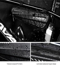 将图片加载到图库查看器,Bicycle Bag Rainproof Road Bike Bag 1.2L Large Capactity Cycling Seat Post Rear Bag For Bicycle Accessories Bike Bag Bicycle Under Seat Pouch Cycling Wedge Pack For Mountain Road Cycling Accessories Storage