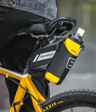 将图片加载到图库查看器,Bicycle Bag Water Repellent Durable Reflective Road Bike With 1.5L Water Bottle Pocket Bike Bag Accessories Bike Saddle Bag Bike Seat Bag With Water Bottle Holder Bicycle Bag Under Seat Waterproof For Road Bike