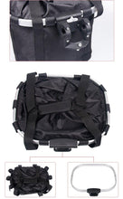 将图片加载到图库查看器,Bicycle Basket Handlebar Cycling Carryings Holder Bike Riding Pouch Cycle Biking Front Baggage Bag Load Bike Basket Detachable Bicycle Basket Folding Small Pet Cat Dog Carrier Front Handlebar Basket For Most Mountain Bikes And Bicycles Easy Install