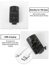 将图片加载到图库查看器,Bicycle Charging Horn Super Loud Bells Mountain Bike Electric Bells USB Charge Bells Bicycle Riding Equipment Accessories Electric Bike Horn USB Rechargeable Bicycle Bell Invisible Cycling Alarm Loud Horn Alert Ring For Mountain