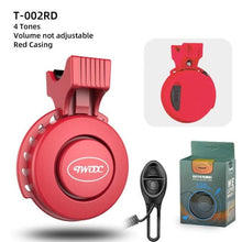 Load image into Gallery viewer, Bicycle Electronic Bell Scooter Siren Trumpet Alarm USB Charge Cycling Audio Warning Alert Safety Riding Mini Bicycle Horn Loud USB Rechargeable Handlebar Cycling Alarm Alert Ring For Mountain Bike
