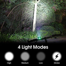 Load image into Gallery viewer, Bicycle Front Light Super Bright Bike Light Road Cycling Headlight 6400mAh Battery Pack Charger Bicycle Light USB Rechargeable Bike Headlight Set Install In Seconds Without Tools Powerful Bike Headlight