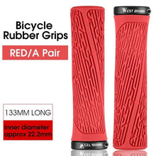 Load image into Gallery viewer, Bicycle Handlebar Grips Cycling Bicycle Accessories Non-Slip Bicycle Handlebar Grips Bike Handle Ergonomic Shockproof Bicycle Handle Grip With Adjustable Aluminum Lock For Mountain Bike