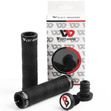 Load image into Gallery viewer, Bicycle Handlebar Grips Cycling Bicycle Accessories Non-Slip Bicycle Handlebar Grips Bike Handle Ergonomic Shockproof Bicycle Handle Grip With Adjustable Aluminum Lock For Mountain Bike