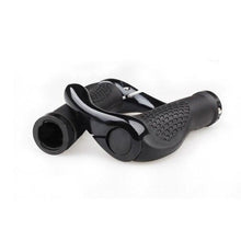 将图片加载到图库查看器,Bicycle Handlebar Rubber Grip End Cap Aluminium Alloy Lock Mountain Bike Handle Bar Grip Anti-Slip Bicycle Skid-Proof Grips Handlebar Cover Widen Holding Surface Unti-Skid Bike Grips Shockproof Handlebar Cover Ergonomic Design