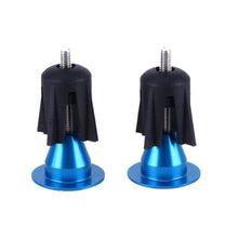 将图片加载到图库查看器,Bicycle Handlebar Rubber Grip End Cap Aluminium Alloy Lock Mountain Bike Handle Bar Grip Anti-Slip Bicycle Skid-Proof Grips Handlebar Cover Widen Holding Surface Unti-Skid Bike Grips Shockproof Handlebar Cover Ergonomic Design