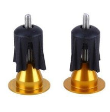 将图片加载到图库查看器,Bicycle Handlebar Rubber Grip End Cap Aluminium Alloy Lock Mountain Bike Handle Bar Grip Anti-Slip Bicycle Skid-Proof Grips Handlebar Cover Widen Holding Surface Unti-Skid Bike Grips Shockproof Handlebar Cover Ergonomic Design