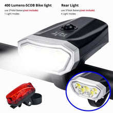 Load image into Gallery viewer, Bicycle Light Rainproof USB Charging LED Cycling Lights Front Lamp Headlight Flashlight Bike Light Bright LED Bicycle Headlight Rechargeable Power Bank Function Headlamp Waterproof For Road Mountain Safety Cycling