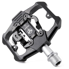 将图片加载到图库查看器,Bicycle Lock Pedal 2 In 1 With Free Cleat For Road Bikes Aluminum Anti-slip Sealed Bearing Lock Accessories Bike Clip In Pedals Cleats Included Suitable For Spin Bike Exercise Bike Indoor Bike