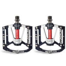 Load image into Gallery viewer, Bicycle pedal Flat Bike Pedals Road 3 Seal Bearings Mountain Bike aluminum Wide Platform Mountain Bike Pedals Flat Bicycle Pedals Lightweight Road Bike Pedals Fiber Sealed Bearing Flat Pedals
