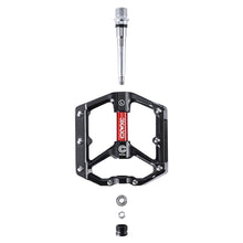将图片加载到图库查看器,Bicycle Pedal Wear Resistance Anti Slip Aluminum Alloy Frame Safe High Lubrication Bike Accessories For Mountain Aluminum Alloy Bicycle Pedals Mountain Bike Pedal With Removable Anti-Skid Nails