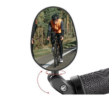 Load image into Gallery viewer, Bicycle Rearview Mirror Rotation Adjustable Rear View Road Wide Range Back Bicycle Handlebar Mirror HD Wide Angle Bicycle Rear View Mirrors Adjustable Rotation Handlebar Convex Mirror For Bike Cycling
