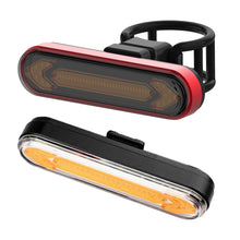 Load image into Gallery viewer, tBicycle Turn Signal Taillight USB Rechargeable Bicycle Tail Rear Light Turn Signal Braking Warning Wireless LED Ultra Bright LED Safety Warning Bike Brake Rear Lights Wireless Remote Control Modes Waterproof Suitable For Mountain Bike Road Bicycle
