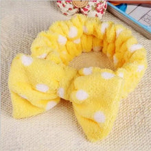 Load image into Gallery viewer, Big Soft Elastic Hairbands SPA Bath Shower Make Up Wash Face Headband Girls Hair Band Women Hair Accessories
