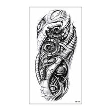 将图片加载到图库查看器,Big Tiger Lion Waterproof Temporary Sticker Tattoo Arm Legs Fake Tattoo Stickers For Adults Realistic Luxury Design For Mens Womens