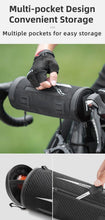 Load image into Gallery viewer, Bike Bag Front Bicycle Portable Handlebar Multi-purpose Large Capacity Backpack Road Cycling Frame Tube Bag Bike Handlebar Bag Front Frame Bag Bike Basket Storage Bag Bicycle Top Tube Bag Lightweight With Shoulder Straps For Road Mountain Bike Cycling