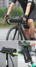 Load image into Gallery viewer, Bike Bag Front Bicycle Portable Handlebar Multi-purpose Large Capacity Backpack Road Cycling Frame Tube Bag Bike Handlebar Bag Front Frame Bag Bike Basket Storage Bag Bicycle Top Tube Bag Lightweight With Shoulder Straps For Road Mountain Bike Cycling