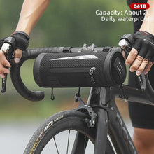 Load image into Gallery viewer, Bike Bag Front Bicycle Portable Handlebar Multi-purpose Large Capacity Backpack Road Cycling Frame Tube Bag Bike Handlebar Bag Front Frame Bag Bike Basket Storage Bag Bicycle Top Tube Bag Lightweight With Shoulder Straps For Road Mountain Bike Cycling
