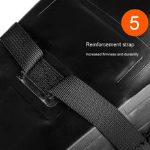 将图片加载到图库查看器,Bike Bag Waterproof Large Capacity Bicycle Bag Cycling Foldable Road Trunk Bike Packing Large Bike Bags Waterproof Bike Bag Under Seat Roll Up Cycling Rear Tail Pack Black 13L