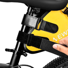 将图片加载到图库查看器,Bike Bag Waterproof Large Capacity Bicycle Bag Cycling Foldable Road Trunk Bike Packing Large Bike Bags Waterproof Bike Bag Under Seat Roll Up Cycling Rear Tail Pack Black 13L