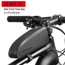 Load image into Gallery viewer, Bike Bag Waterproof Reflective Front Top Frame Tube Bag Large Capacity Ultralight Bicycle Bag Cycling Bike Top Tube Bag Front Frame Bag Water-resistant Bike Storage Bag Large Bike Pouch