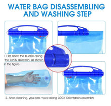 将图片加载到图库查看器,Bike Bags Portable Waterproof Backpack Cycling Water Bag Outdoor Sport Climbing Hiking Pouch Hydration Backpack Bike Backpack Mountain Biking Daypack Cycling Hiking Bicycle 10L