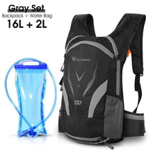 将图片加载到图库查看器,Bike Bags Portable Waterproof Backpack Cycling Water Bag Outdoor Sport Climbing Hiking Pouch Hydration Backpack Bike Backpack Mountain Biking Daypack Cycling Hiking Bicycle 10L