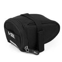 Load image into Gallery viewer, Bike Bags Waterproof Bicycle Bags Seat Cycling Pouch Bag Riding Storage Bag Accessories Bike Saddle Bag Bicycle Bag Straps On Bike Bag Under Seat Pouch Pack Bicycle Accessories Bag Bicycle Tool Storage Bags For Cycling Water Proof Bag