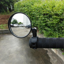 Load image into Gallery viewer, Bike Electric Scooter Rear View Mirror Bicycle Large View Convex Mirror Retro Reflector Modification Rearview Mirror Scooter Adjustable Rear View Glass Bicycle Mirror Reflector Compatible For Bike