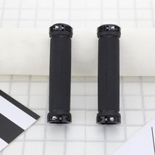 Load image into Gallery viewer, Bike Handlebar Cover Grips Anti-Slip Mountain Road Cycling Bike Bicycle Smooth Soft Rubber Handle Grip Lock Bar Non-Slip-Rubber Bicycle Handle Grip With Aluminum Lock Rubber Comfortable Bike Grips