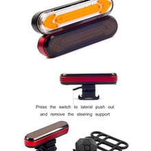 将图片加载到图库查看器,Bike Taillight USB Remote Wireless Controlling Bike Rear Lamp Turn Signal Light LED Bicycle Remote Control Bike Tail Light Bicycle Light Safety Warning Bike Brake Rear Light Safety Warning Cycling Light