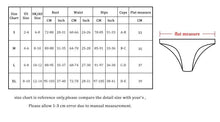 Load image into Gallery viewer, Bikini Swimwear Women Swimsuit Leopard Bikini Set Women's Halter Triangle Bikini Bottom Cheeky Two Piece Swimsuits Push Up Bathing Suit Female Summer Beach Wear