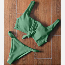 Load image into Gallery viewer, Bikinis Women's Swimsuit Women Bathing Suit Classic Bikini Bathing Suit High Cut Bikini Set Swimsuits Plus Size Swimwear Summer Push Up Swimwear Women Adjustable Swimsuit 2 Piece Female Bikini