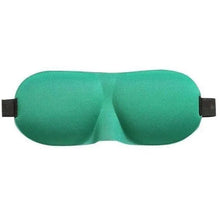 Load image into Gallery viewer, Black 3D Sleep Natural Sleeping Mask Eye Adjustable Strap Eye Mask Cover Portable Travel Blindfold Comfortable Mask For Sleeping