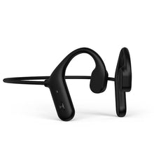 Load image into Gallery viewer, Black Bone Conduction Earphones Wireless Bluetooth 5.0 Waterproof Sports Headphones Noise Reduction Magnetic Headset With Mic Wireless Earbuds With Microphone Bluetooth Headphones Ear Control Hi-Fi Stereo Sound Earphones