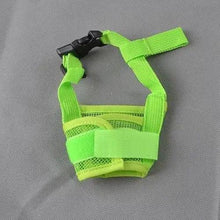 Load image into Gallery viewer, Black Breathable Anti Barking Adjustable Dog Muzzle Nylon Straps Anti Biting Dog Muzzles Cool Pets Accessories