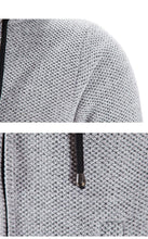 Load image into Gallery viewer, Black Business Autumn Cashmere Jacket Men's Winter Coat Windbreaker Unique Design New Style Warm Hooded Jacket For Men Soft Comfortable Heavyweight Jackets