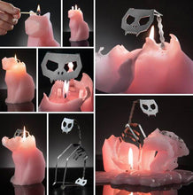 将图片加载到图库查看器,Black Cat Candle Cat Skeleton Candle Unveil Skeleton When Burning Cool And Unique Gifts For Animal Lovers Cat Gifts Cat Lovers Gift Pet Candle Handmade Candle Craft Candle With skeleton Christmas New Year Decoration Gift