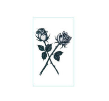 Load image into Gallery viewer, Black Clown Temporary Tattoo Sticker Body Art Arm Waist Fake Waterproof Tattoos Elegant Small Design For Men Women