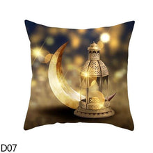 将图片加载到图库查看器,Black Gold Decor Pillow Case Ramadan Cushion Cover Pattern Decorative Cushion Pillowcase Stylish Pillow Home Decor Pillowcover