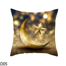 将图片加载到图库查看器,Black Gold Decor Pillow Case Ramadan Cushion Cover Pattern Decorative Cushion Pillowcase Stylish Pillow Home Decor Pillowcover