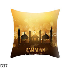 将图片加载到图库查看器,Black Gold Decor Pillow Case Ramadan Cushion Cover Pattern Decorative Cushion Pillowcase Stylish Pillow Home Decor Pillowcover