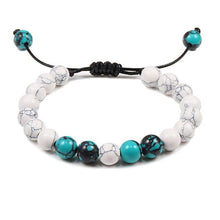 将图片加载到图库查看器,Black Lava Stone Crown Charm Tiger Eye Beads Bracelet For Men Women Braided Bracelets Handmade Adjustable Couple Distance Bracelets Lava Stone Beads Essential Oil Diffuser Adjustable Bracelet With King Queen Crown Charm