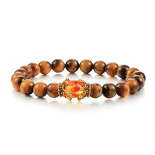 将图片加载到图库查看器,Black Lava Stone Crown Charm Tiger Eye Beads Bracelet For Men Women Braided Bracelets Handmade Adjustable Couple Distance Bracelets Lava Stone Beads Essential Oil Diffuser Adjustable Bracelet With King Queen Crown Charm