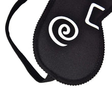 Load image into Gallery viewer, Black Lightweight Sleeping Travel Eye Mask Nap Sleep Eye Patch Comfortable Elegant Sleep Eye Mask Design Blindfold