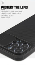 Load image into Gallery viewer, Black Magnetic Case for iPhone 12/12 Pro/12 Pro Max Case Camera Protection Cover Suitable for Wireless Charging Soft Edge Full Coverage Protection for iPhone